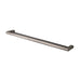 Mixx Sandalwood Double Towel Rail 800mm - Brushed Nickel-Blue Leaf Bathware &amp; Tiles