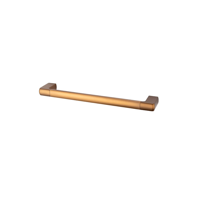 Mixx Sandalwood Hand Towel Holder - Brushed Bronze-Blue Leaf Bathware &amp; Tiles