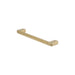 Mixx Sandalwood Hand Towel Holder - Brushed Gold-Blue Leaf Bathware &amp; Tiles