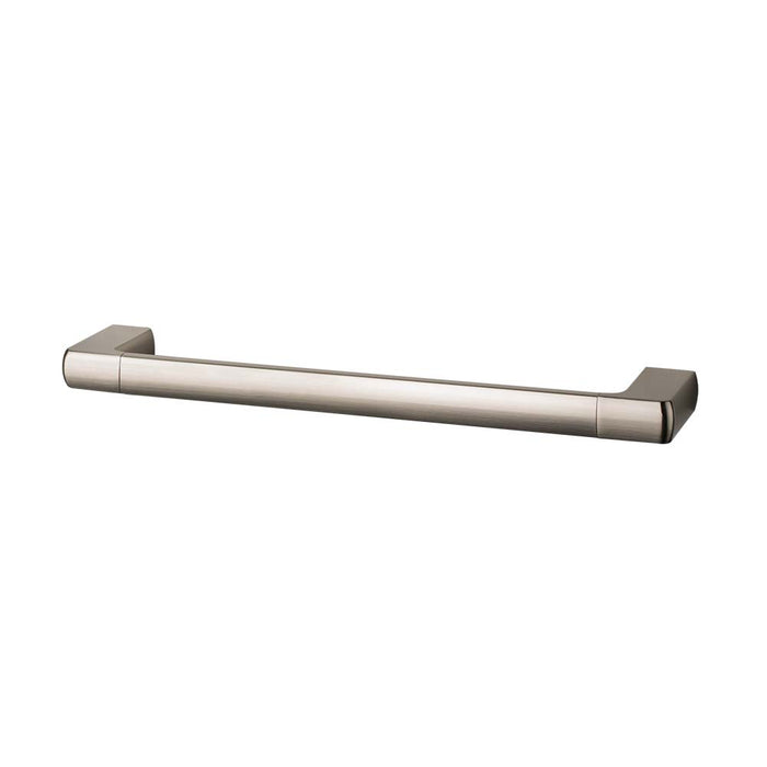 Mixx Sandalwood Hand Towel Holder - Brushed Nickel-Blue Leaf Bathware &amp; Tiles