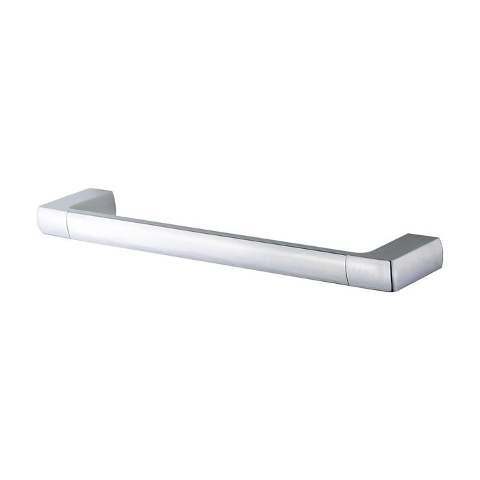 Mixx Sandalwood Hand Towel Holder - Chrome-Blue Leaf Bathware &amp; Tiles