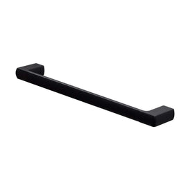 Mixx Sandalwood Hand Towel Holder - Matt Black-Blue Leaf Bathware &amp; Tiles