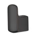 Mixx Sandalwood Robe Hook - Gun Metal-Blue Leaf Bathware &amp; Tiles