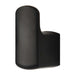Mixx Sandalwood Robe Hook - Matt Black-Blue Leaf Bathware &amp; Tiles