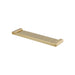 Mixx Sandalwood Shower Shelf - Brushed Gold-Blue Leaf Bathware &amp; Tiles