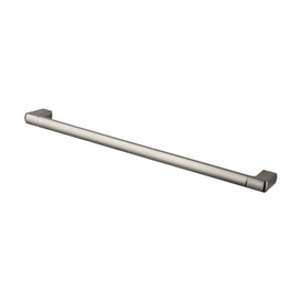Mixx Sandalwood Single Towel Rail 600mm - Brushed Nickel-Blue Leaf Bathware &amp; Tiles