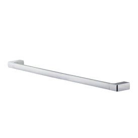 Mixx Sandalwood Single Towel Rail 600mm - Chrome-Blue Leaf Bathware &amp; Tiles