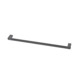 Mixx Sandalwood Single Towel Rail 600mm - Gun Metal-Blue Leaf Bathware &amp; Tiles