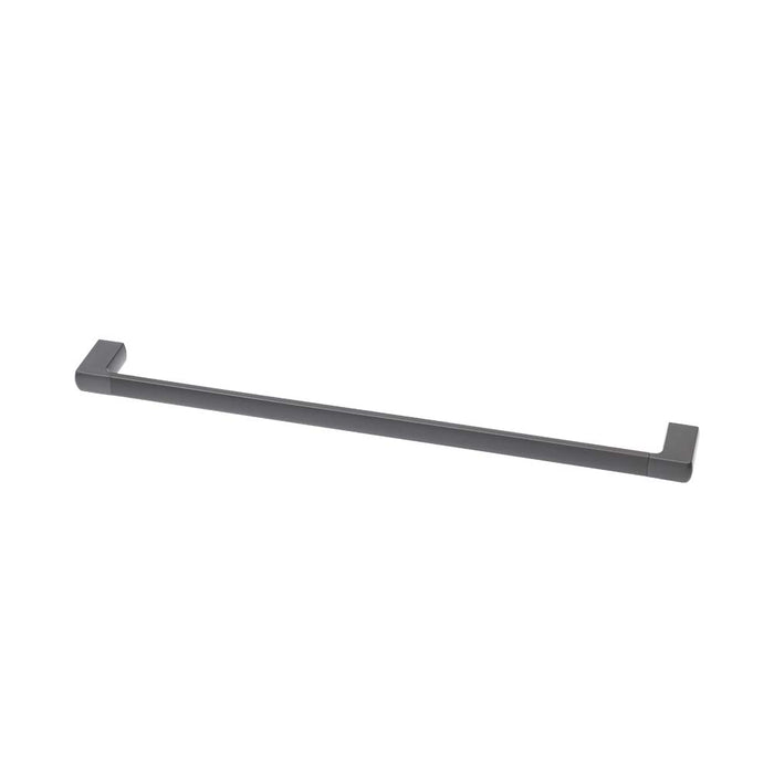 Mixx Sandalwood Single Towel Rail 600mm - Gun Metal-Blue Leaf Bathware &amp; Tiles