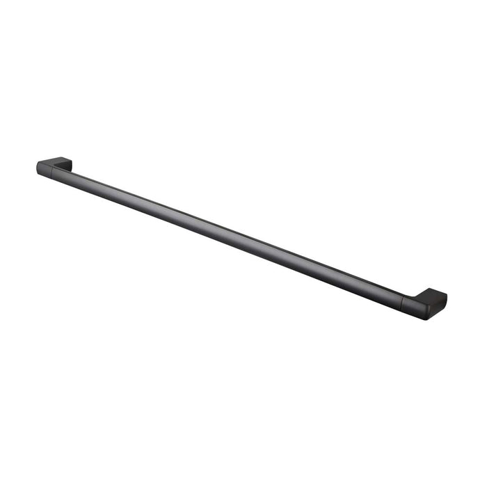 Mixx Sandalwood Single Towel Rail 800mm - Gun Metal-Blue Leaf Bathware &amp; Tiles