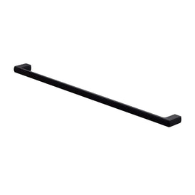 Mixx Sandalwood Single Towel Rail 800mm - Matt Black-Blue Leaf Bathware &amp; Tiles