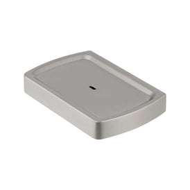 Mixx Sandalwood Soap Dish - Gun Metal-Blue Leaf Bathware &amp; Tiles