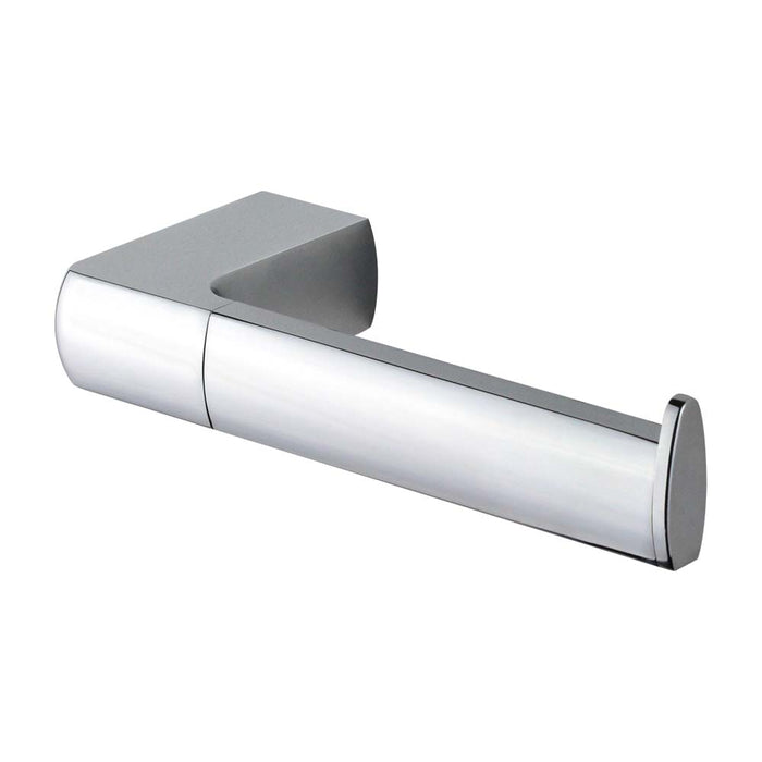 Mixx Sandalwood Toilet Roll Holder - Chrome-Blue Leaf Bathware &amp; Tiles