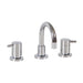 Mixx Spruce Lever 1/4 Turn C/Disc Basin Set - Chrome-Blue Leaf Bathware &amp; Tiles
