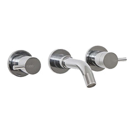 Mixx Spruce Lever 1/4 Turn C/Disc Bath Set - Chrome-Blue Leaf Bathware &amp; Tiles