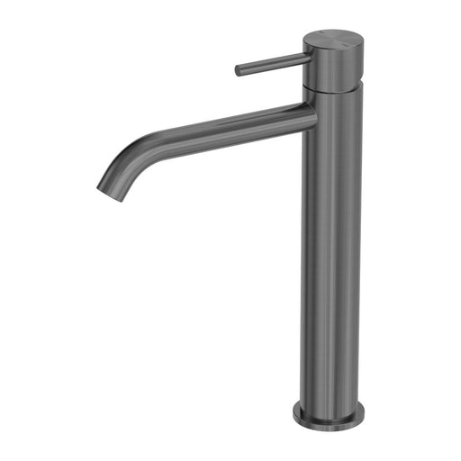 Nero Zen 316L Tall Basin Mixer - Graphite-NR162201aGR-blue-leaf-bathware