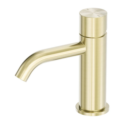 Nero Zen 316L Basin Mixer Handless - Brushed Gold-NR162201bBG-blue-leaf-bathware