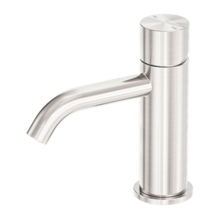 Nero Zen 316L Basin Mixer Handless - Brushed Nickel-NR162201bBN-blue-leaf-bathware