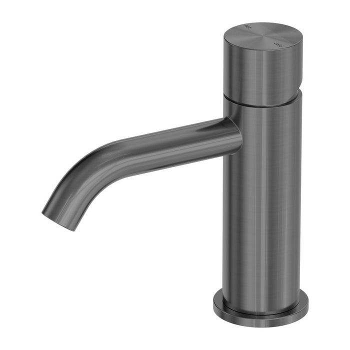 Nero Zen 316L Basin Mixer Handless - Graphite-NR162201bGR-blue-leaf-bathware