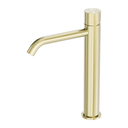 Nero Zen 316L Tall Basin Mixer Handless - Brushed Gold-NR162201cBG-blue-leaf-bathware