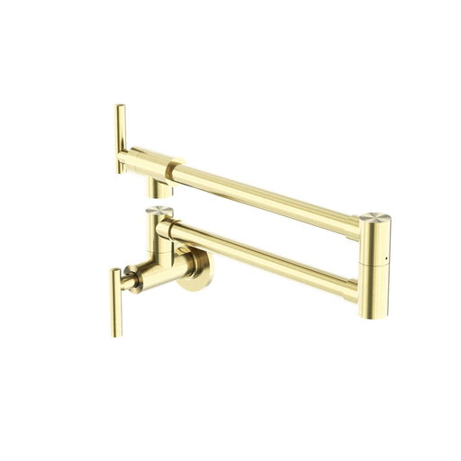 Nero Zen 316l Stainless Steel Pot Filler - Brushed Gold-NR162203BG-blue-leaf-bathware