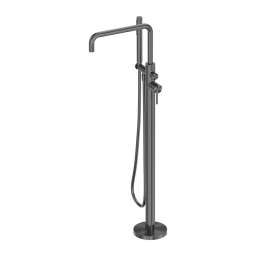 Nero Zen 316L Freestanding Bath Mixer - Graphite-NR162203a02GR-blue-leaf-bathware