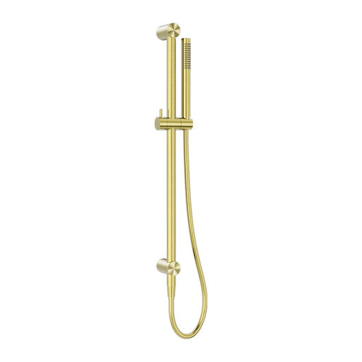 Nero Zen 316L Shower Rail - Brushed Gold-NR162205b02BG-blue-leaf-bathware