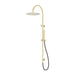 Nero Zen 316L Twin Shower With Outdoor Shower Hose - Brushed Gold-NR162205c01BG-blue-leaf-bathware