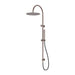 Nero Zen 316L Twin Shower With Outdoor Shower Hose - Brushed Bronze-NR162205c01BZ-blue-leaf-bathware