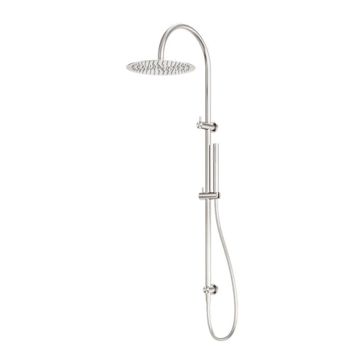 Nero Zen 316L Twin Shower - Brushed Nickel-NR162205c02BN-blue-leaf-bathware