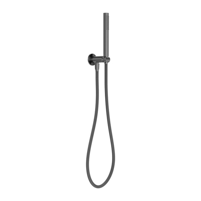 Nero Zen 316L Shower On Bracket With Outdoor Shower Hose - Graphite-NR162205d01GR-blue-leaf-bathware