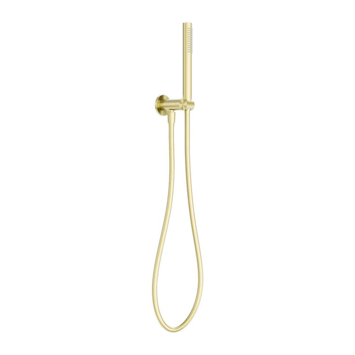 Nero Zen 316L Shower On Bracket - Brushed Gold-NR162205d02BG-blue-leaf-bathware