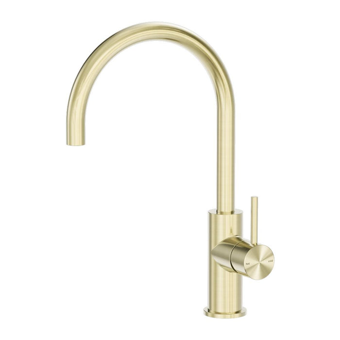 Nero Zen 316L Kitchen Mixer - Brushed Gold-NR162207BG-blue-leaf-bathware