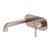 Nero Zen 316L Wall Basin/Bath Mixer - Brushed Bronze-blue-leaf-bathware