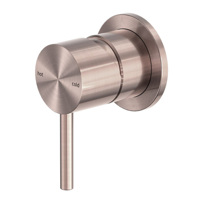 Nero Zen 316L Shower Mixer - Brushed Bronze-NR162211BZ-blue-leaf-bathware