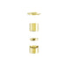 Nero Zen 316L Shower Mixer (Trim Kit Only) - Brushed Gold-NR162211tBG-blue-leaf-bathware