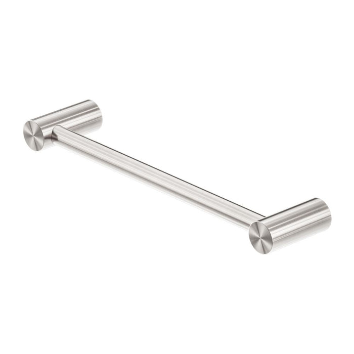 Nero Zen 316L Hand Towel Rail - Brushed Nickel-NR1680aBN-blue-leaf-bathware