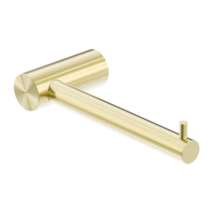 Nero Zen 316L Toilet Roll Holder - Brushed Gold-NR1686BG-blue-leaf-bathware