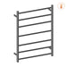 Nero Heated Towel Ladder - Graphite-NR190002HGR-blue-leaf-bathware