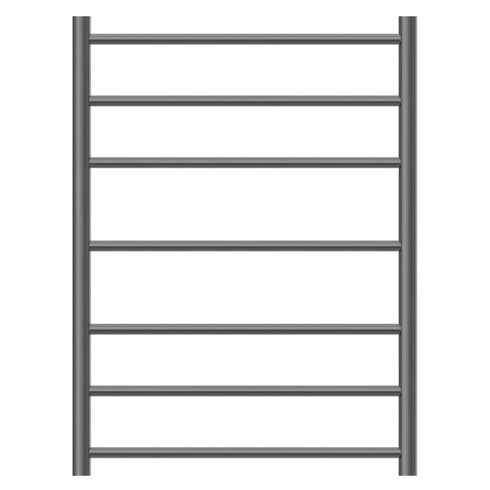 Nero Heated Towel Ladder - Graphite-NR190002HGR-blue-leaf-bathware