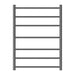 Nero Non-Heated Towel Ladder - Gun Metal-NR190001GM-blue-leaf-bathware