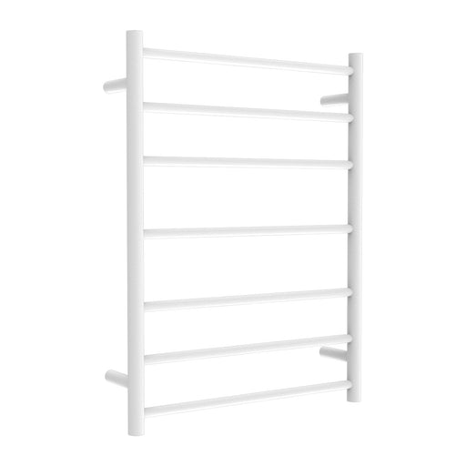 Nero Non-Heated Towel Ladder - Matte White-NR190001MW-blue-leaf-bathware