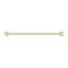 Nero Mecca Single Towel Rail - Brushed Gold-blue-leaf-bathware