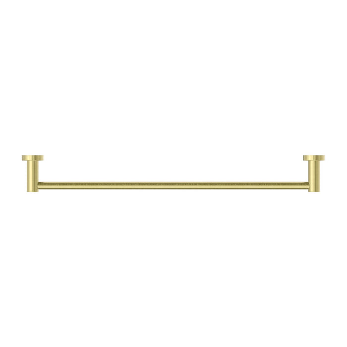 Nero Mecca Single Towel Rail - Brushed Gold-blue-leaf-bathware