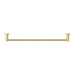 Nero Mecca Single Towel Rail - Brushed Gold-blue-leaf-bathware