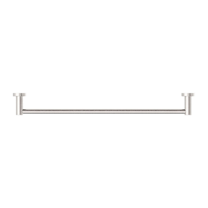 Nero Mecca Single Towel Rail - Brushed Nickel-blue-leaf-bathware