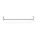 Nero Mecca Single Towel Rail - Brushed Nickel-blue-leaf-bathware