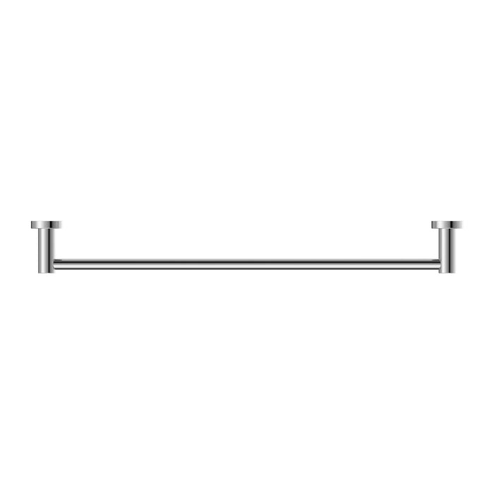 Nero Mecca Single Towel Rail - Chrome-blue-leaf-bathware