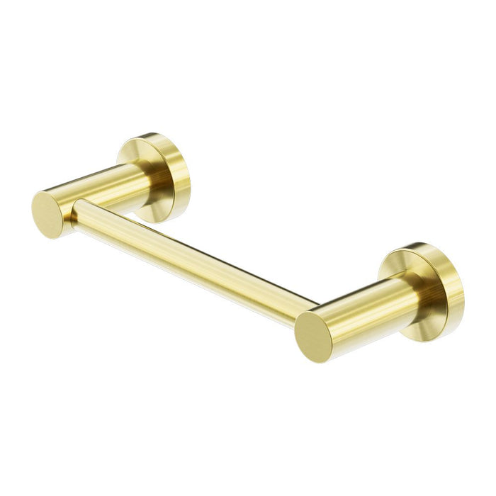 Nero Mecca Hand Towel Rail - Brushed Gold-NR1980aBG-blue-leaf-bathware