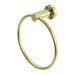 Nero Mecca Hand Towel Ring - Brushed Gold-NR1980BG-blue-leaf-bathware